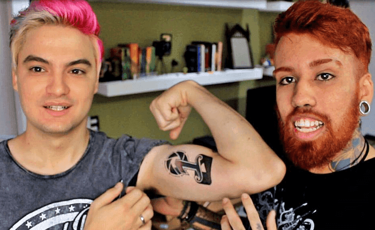 Raphael com Felipe Neto