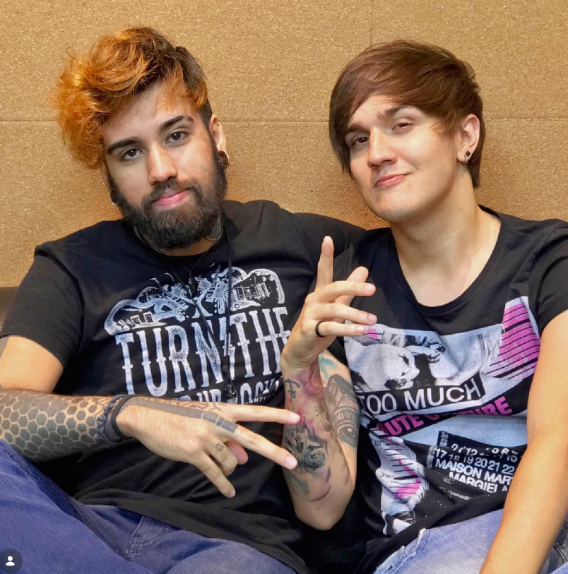 Salles with Christian Figueiredo